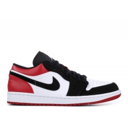 AIR JORDAN 1 LOW BLACK TOE  553558 116