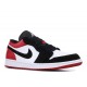 AIR JORDAN 1 LOW BLACK TOE  553558 116