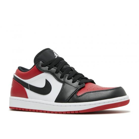 AIR JORDAN 1 LOW BRED TOE  553558 612