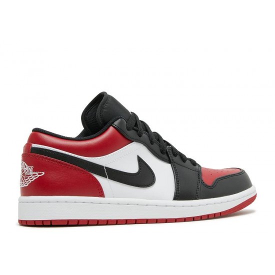 AIR JORDAN 1 LOW BRED TOE  553558 612