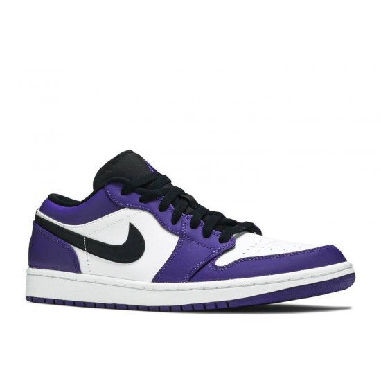 AIR JORDAN 1 LOW COURT PURPLE  553558 501