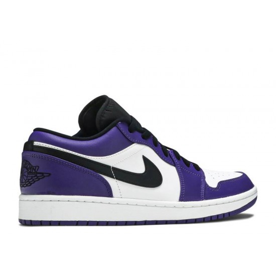 AIR JORDAN 1 LOW COURT PURPLE  553558 501