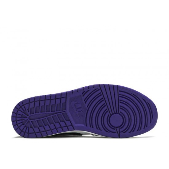 AIR JORDAN 1 LOW COURT PURPLE  553558 501