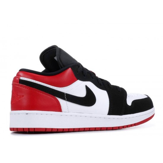 AIR JORDAN 1 LOW GS BLACK TOE  553560 116