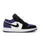 AIR JORDAN 1 LOW GS COURT PURPLE BKCK  553560 125