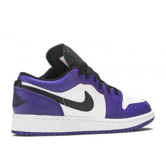 AIR JORDAN 1 LOW GS COURT PURPLE  553560 500