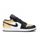 AIR JORDAN 1 LOW GS GOLD TOE  cq9487 700