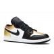 AIR JORDAN 1 LOW GS GOLD TOE  cq9487 700