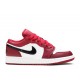 AIR JORDAN 1 LOW GS NOBLE RED  553560 604