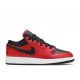 AIR JORDAN 1 LOW GS REVERSE BRED RED  553560 606