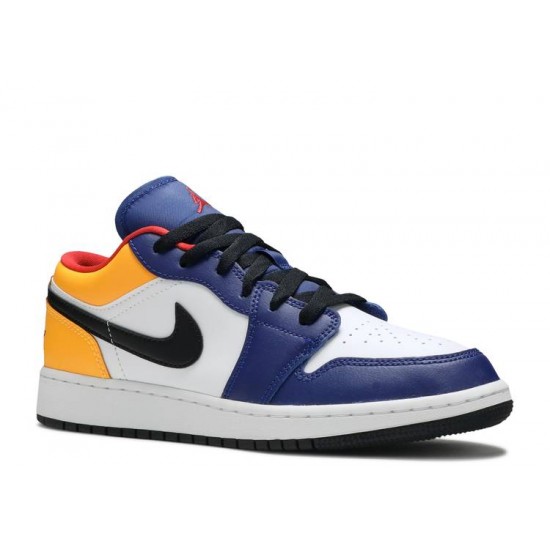 AIR JORDAN 1 LOW GS ROYAL YELLOW  553560 123