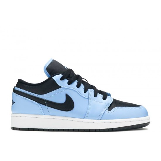 AIR JORDAN 1 LOW GS UNIVERSITY BLUE BLACK  553560 403