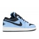 AIR JORDAN 1 LOW GS UNIVERSITY BLUE BLACK  553560 403