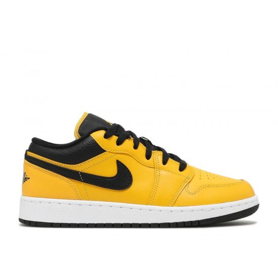 AIR JORDAN 1 LOW GS UNIVERSITY GOLD BLACK  553560 700