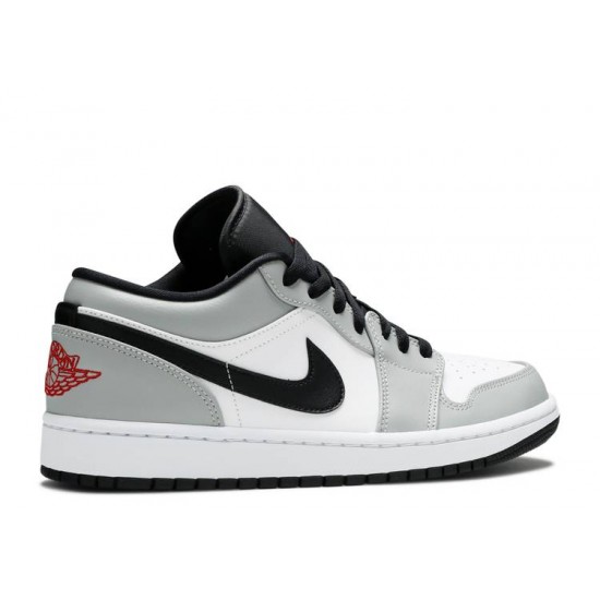 AIR JORDAN 1 LOW LIGHT SMOKE GREY  553558 030