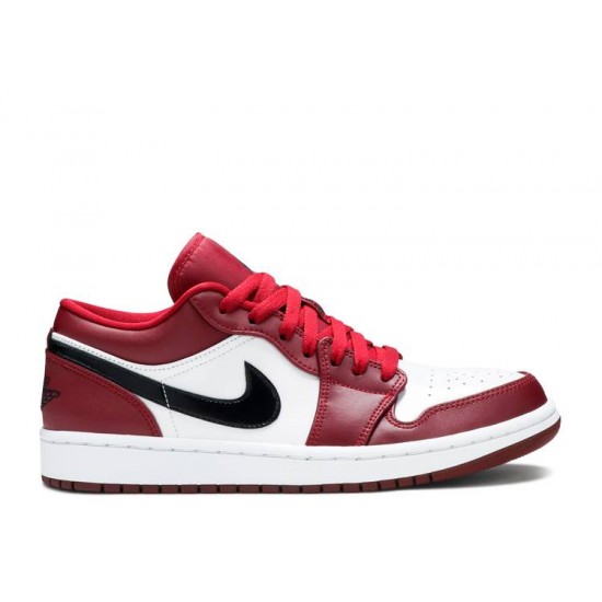 AIR JORDAN 1 LOW NOBLE RED  553558 604