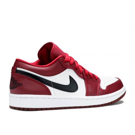 AIR JORDAN 1 LOW NOBLE RED  553558 604