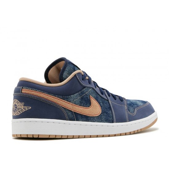 AIR JORDAN 1 LOW SE DENIM  dh1259 400