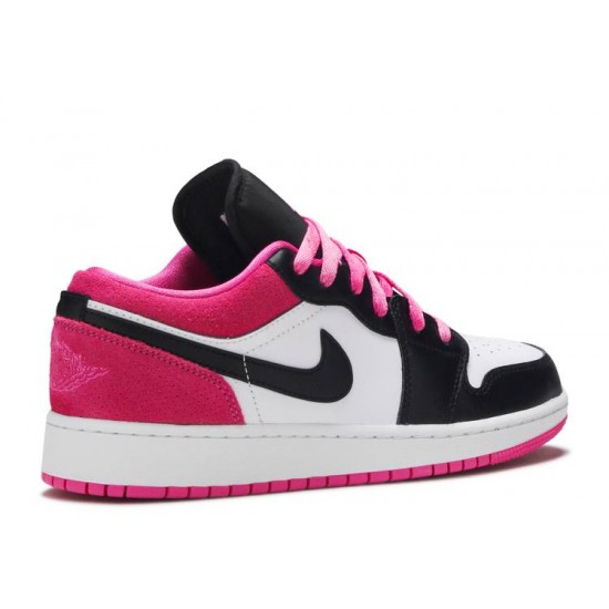 AIR JORDAN 1 LOW SE GS BLACK ACTIVE FUCHSIA  ct1564 005