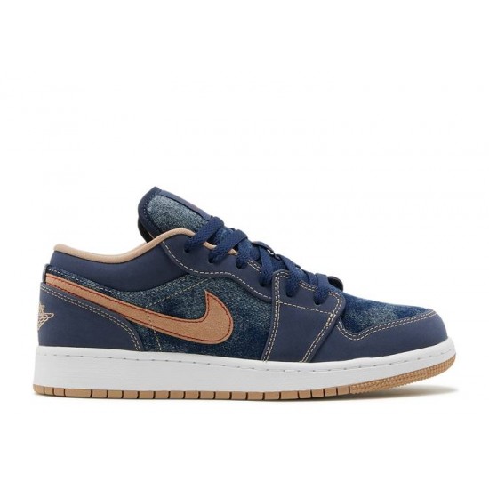 AIR JORDAN 1 LOW SE GS DENIM  dm4692 400