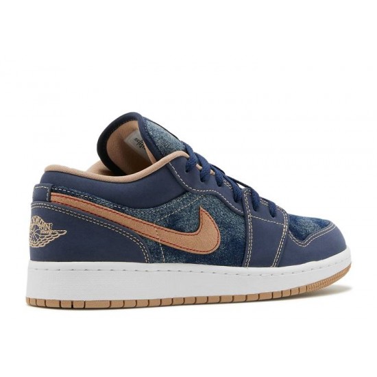 AIR JORDAN 1 LOW SE GS DENIM  dm4692 400