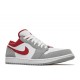 AIR JORDAN 1 LOW SE LIGHT SMOKE GREY GYM RED  dc6991 016