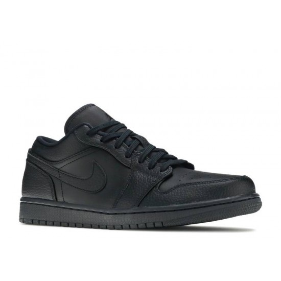 AIR JORDAN 1 LOW TRIPLE BLACK  553558 091