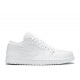 AIR JORDAN 1 LOW TRIPLE WHITE  553558 112