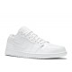 AIR JORDAN 1 LOW TRIPLE WHITE  553558 112