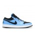 AIR JORDAN 1 LOW UNIVERSITY BLUE BLACK  553558 403