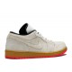 AIR JORDAN 1 LOW WHITE GYM YELLOW  553558 119