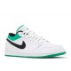 AIR JORDAN 1 LOW WHITE LUCKY GREEN  553558 129