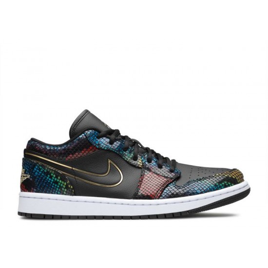 WMNS AIR JORDAN 1 LOW MULTI SNAKESKIN  cw5580 001