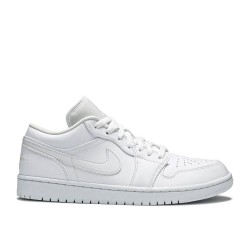 WMNS AIR JORDAN 1 LOW TRIPLE WHITE  ao9944 111