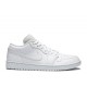 WMNS AIR JORDAN 1 LOW TRIPLE WHITE  ao9944 111