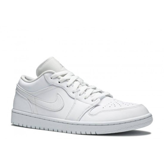 WMNS AIR JORDAN 1 LOW TRIPLE WHITE  ao9944 111