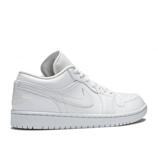 WMNS AIR JORDAN 1 LOW TRIPLE WHITE  ao9944 111