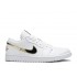 WMNS AIR JORDAN 1 RETRO LOW WHITE METALLIC GOLD  cz4776 100