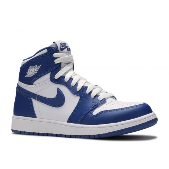 AIR JORDAN 1 HIGH OG BG STORM BLUE  575441 127