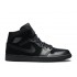 AIR JORDAN 1 MID BLACK  554724 050