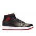 AIR JORDAN 1 MID BLACK RED  554724 028