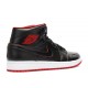 AIR JORDAN 1 MID BLACK RED  554724 028