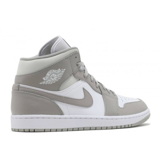 AIR JORDAN 1 MID COLLEGE GREY  554724 082