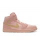 AIR JORDAN 1 MID CORAL GOLD  852542 600