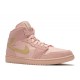 AIR JORDAN 1 MID CORAL GOLD  852542 600