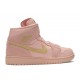 AIR JORDAN 1 MID CORAL GOLD  852542 600