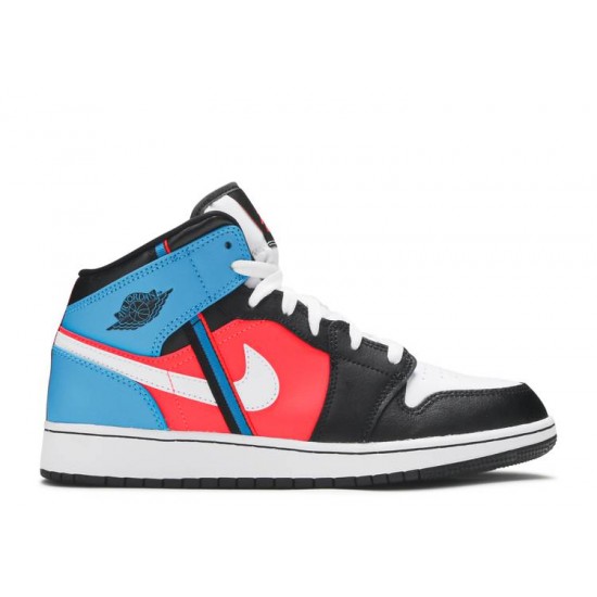 AIR JORDAN 1 MID GS GAME TIME  cv4891 001