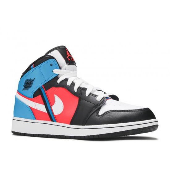 AIR JORDAN 1 MID GS GAME TIME  cv4891 001