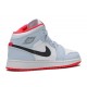 AIR JORDAN 1 MID GS HALF BLUE  555112 400