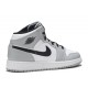 AIR JORDAN 1 MID GS LIGHT SMOKE GREY  554725 092